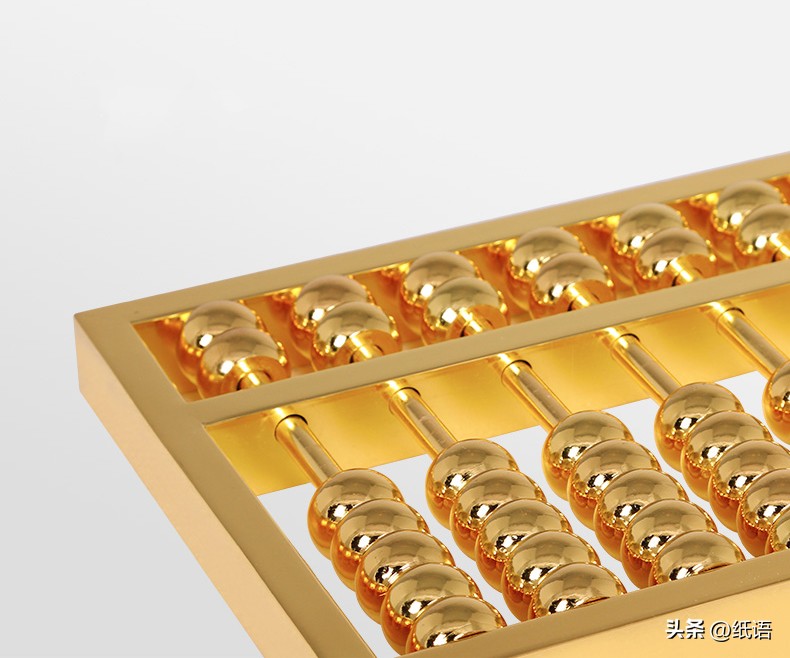 挂件小饰品算盘,3000元黄金算盘吊坠