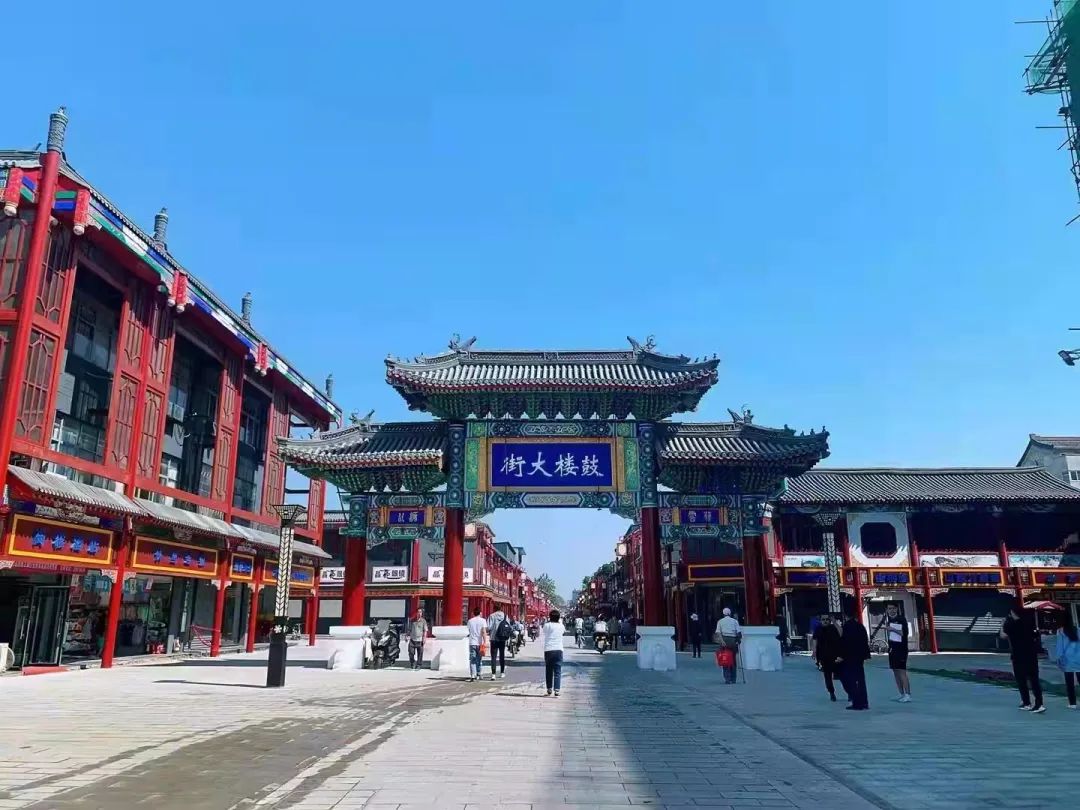 涿州鼓楼大街停车场,涿州鼓楼大街翻新