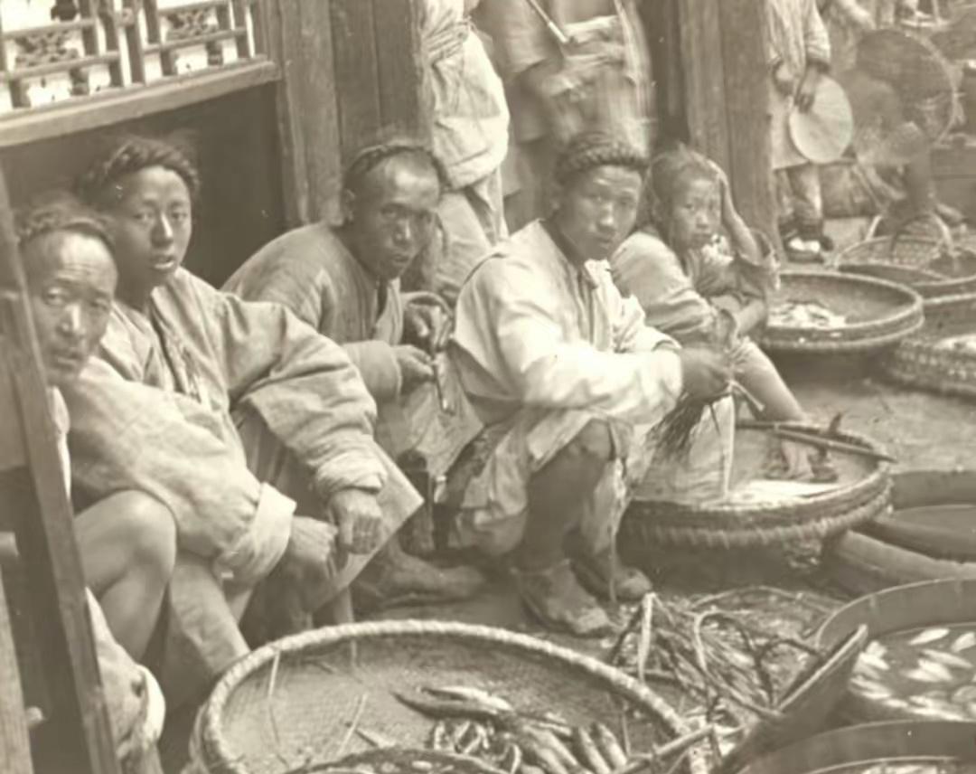 老照片清朝社会,清代市井照片