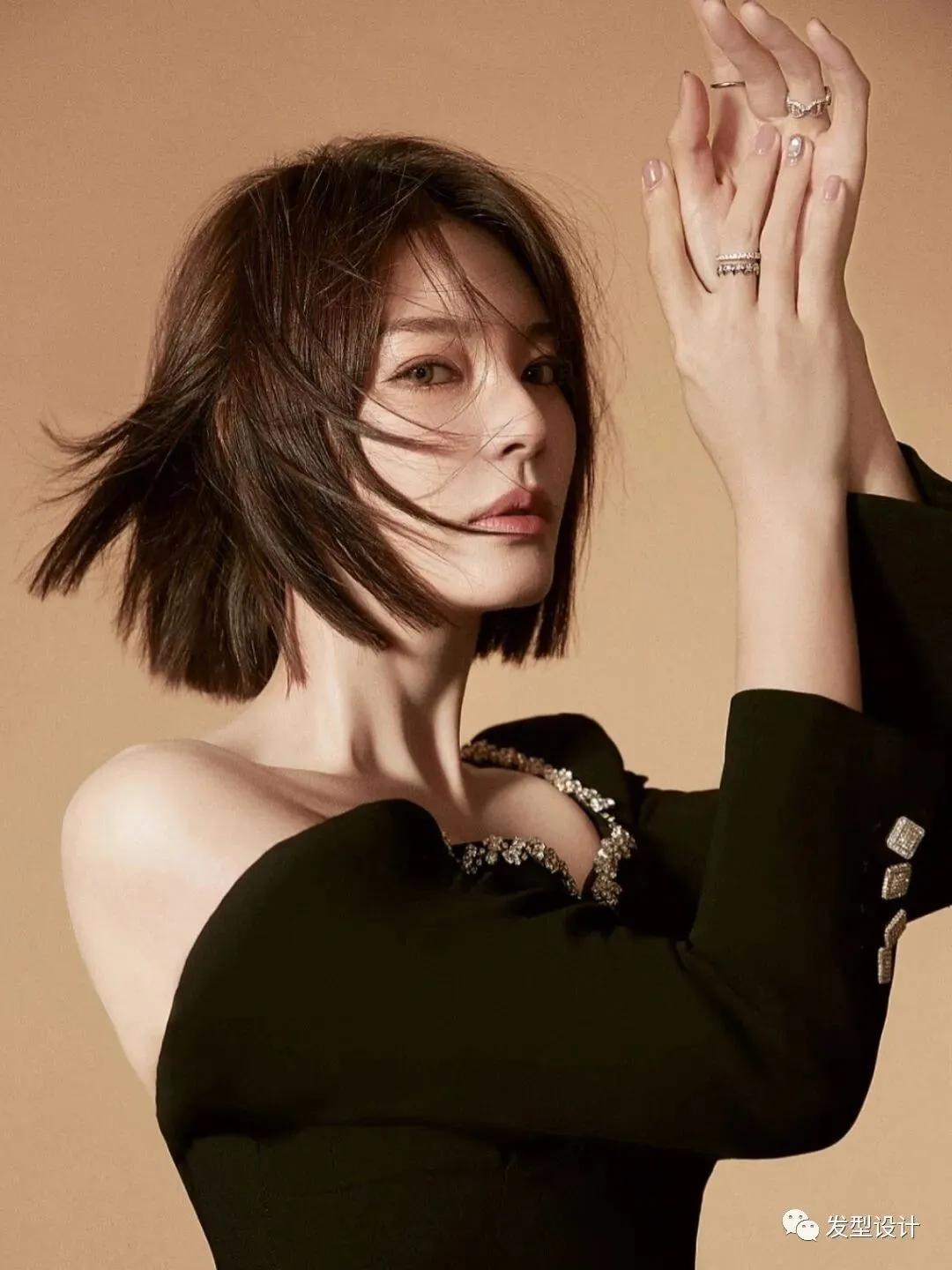 “热短发”，是纯欲天花板哦