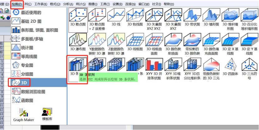 origin绘制3d折线图对比,用origin画图的局部放大图