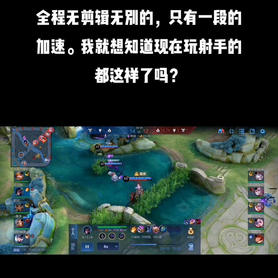 我看不懂这些射手是怎么打的如果有高段位的人,谁能给我出...