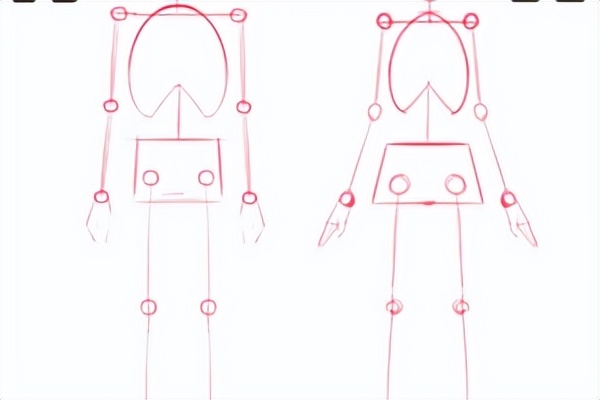 漫画人物人体怎么画,漫画人体结构怎么画好看