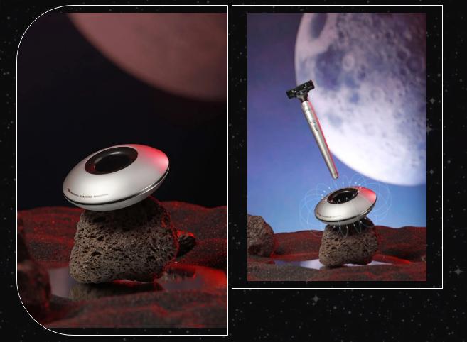 一眼心动！焕醒星洞小飞碟剃须刀，男友很难不心动