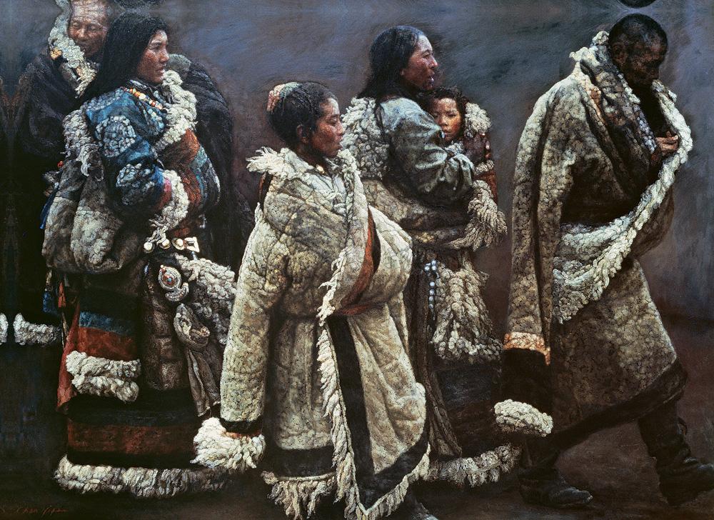 陈逸飞成交最贵的书画作品,陈逸飞拍卖最高价的画