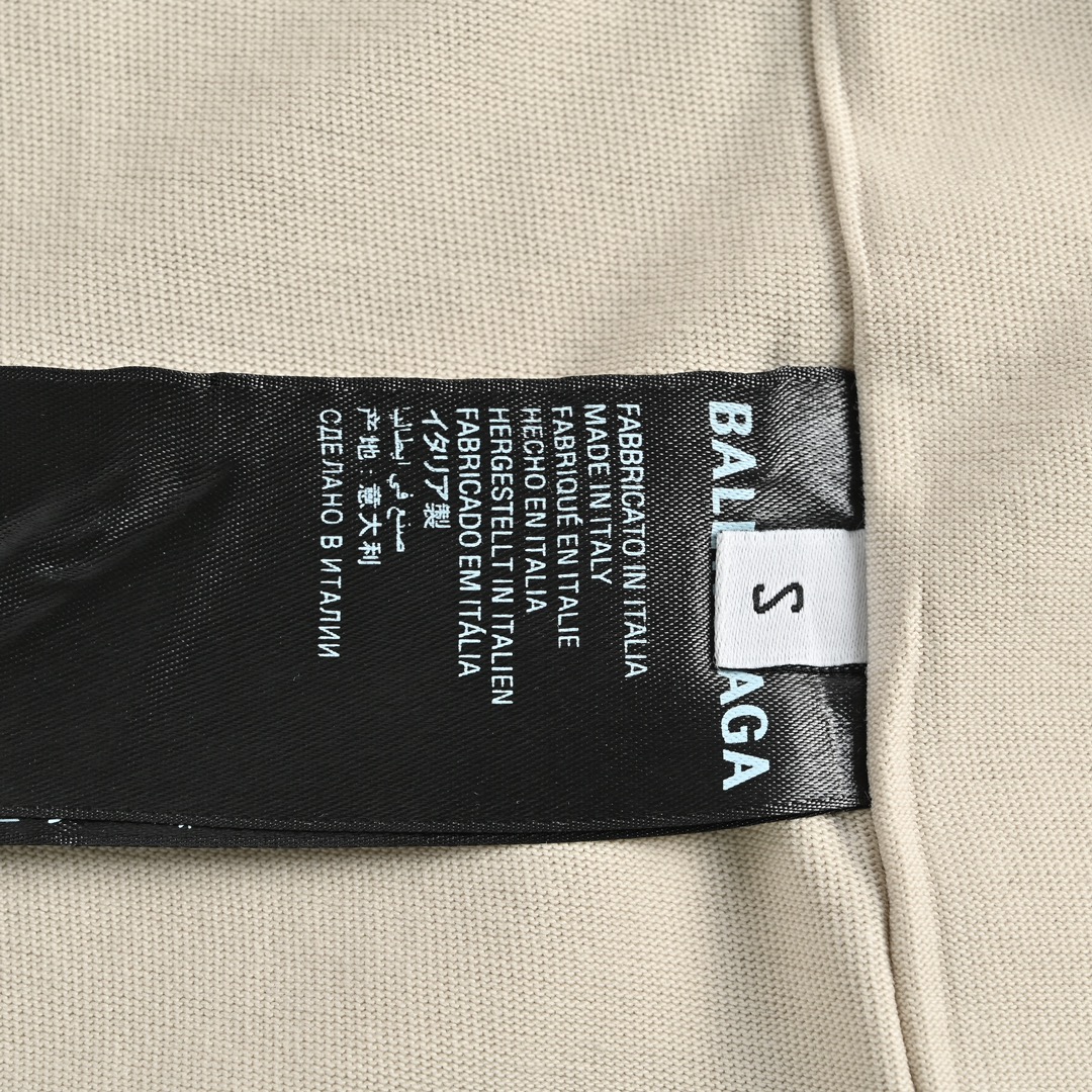 balenciaga巴黎家字母印花短袖,balenciaga短袖新款泼墨印花