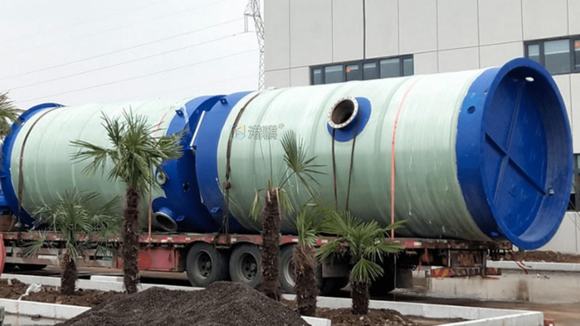 玻璃钢污水提升泵站配置以及优点,玻璃钢污水提升泵站规格