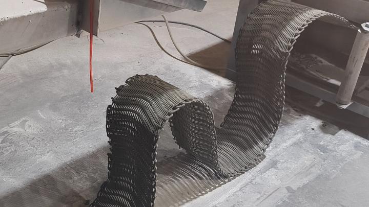 耐高温网带用途,高温尼龙网带