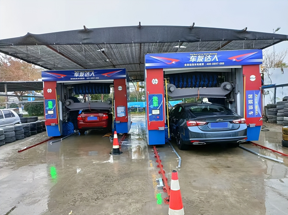 洗车服务升级最新方法,车友达人智能洗车操作流程图