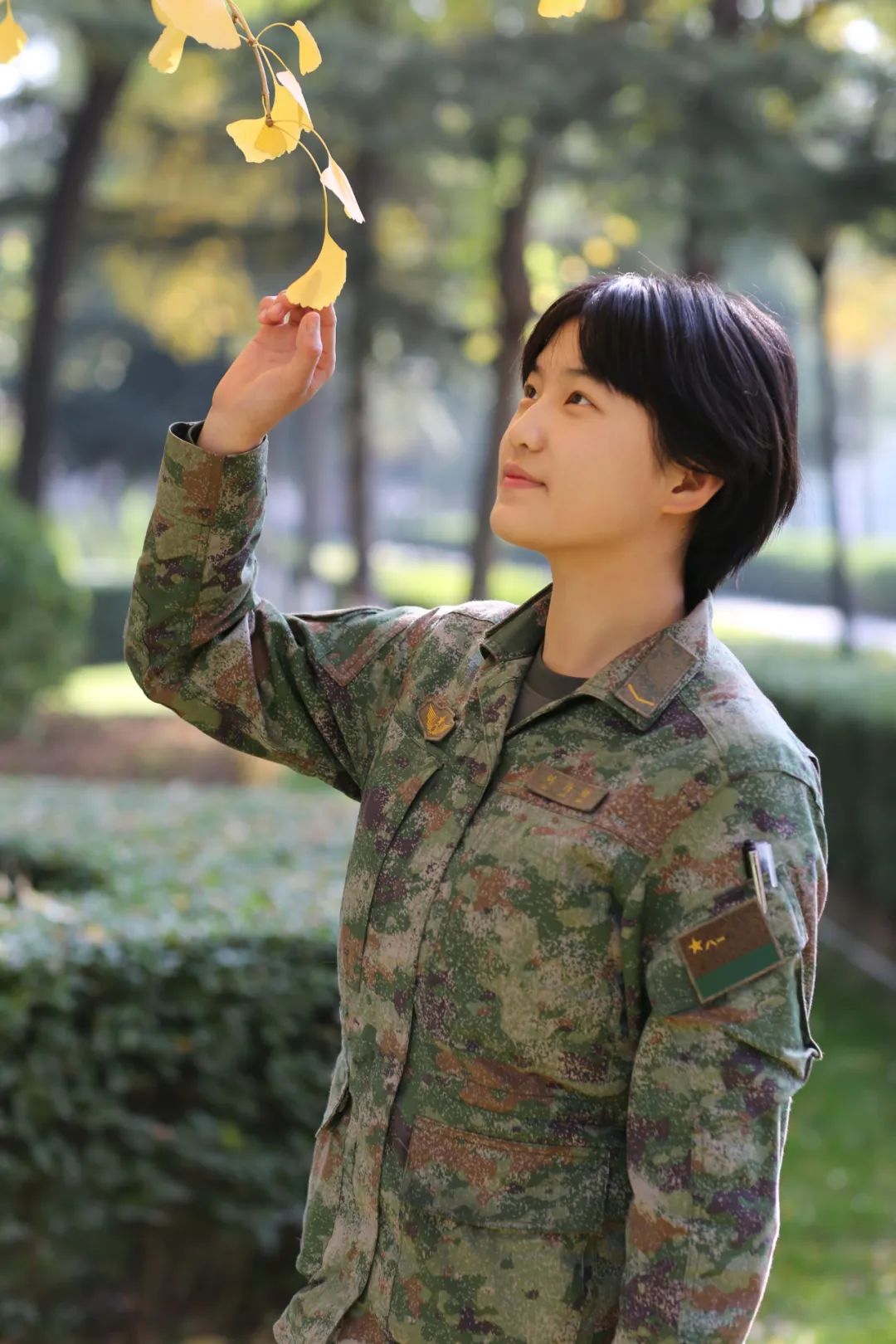 秋天军营风景,军营秋天