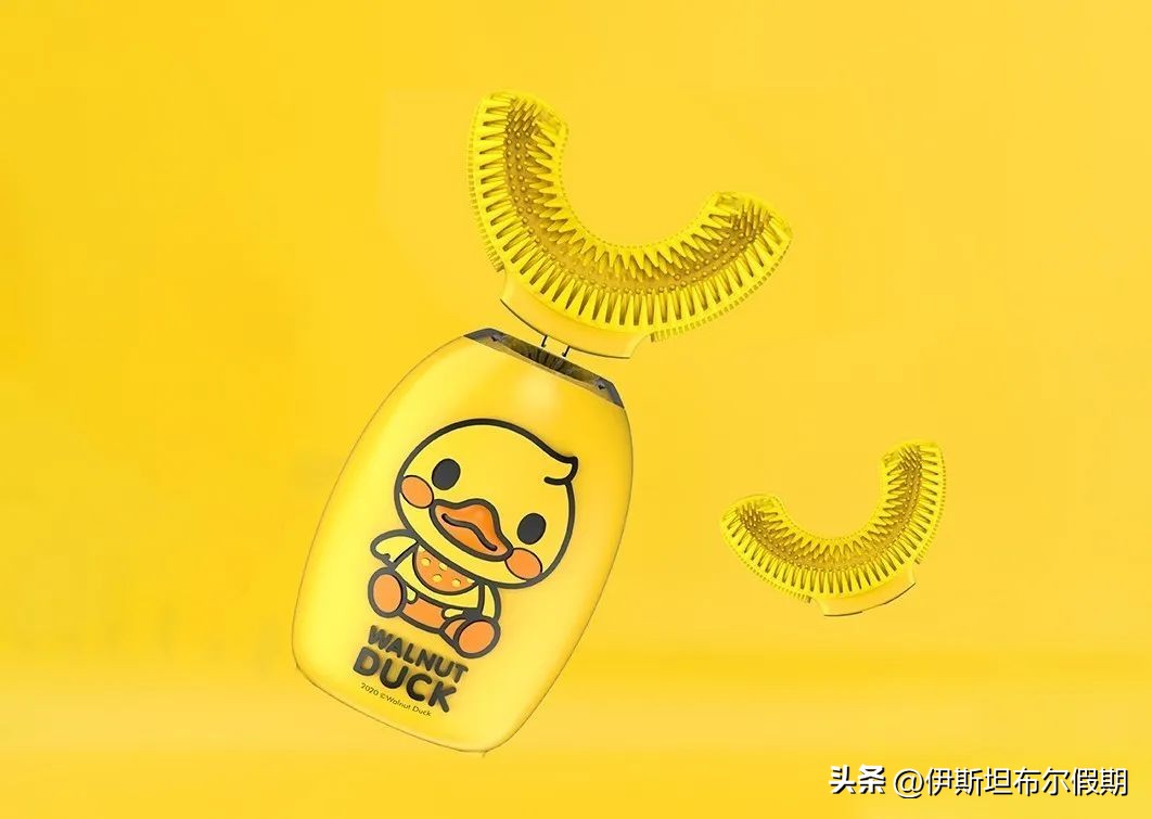 儿童刷牙半圆牙刷视频,可爱的宝宝牙刷让宝宝爱上刷牙