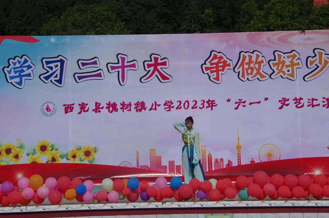 西充县槐树镇小学：学习二十大，争做好少年