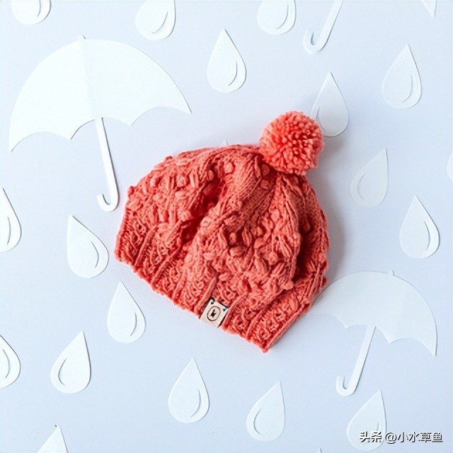 编织贝雷帽帽顶尺寸,手工编织有帽沿的贝雷帽