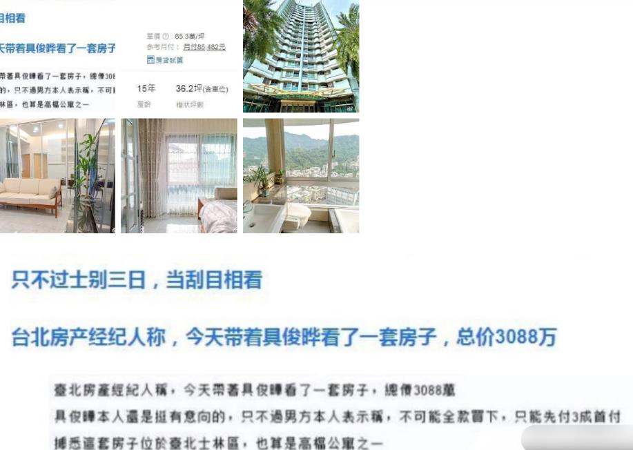 大s早年自曝两套豪宅,大s自曝家庭现状