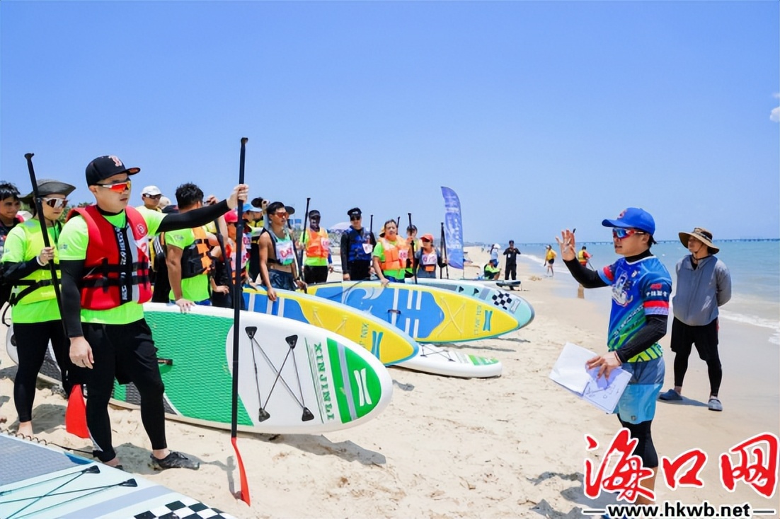 “热力滨海扬帆远航”水上嗨玩挑战赛在海口开赛[组图]