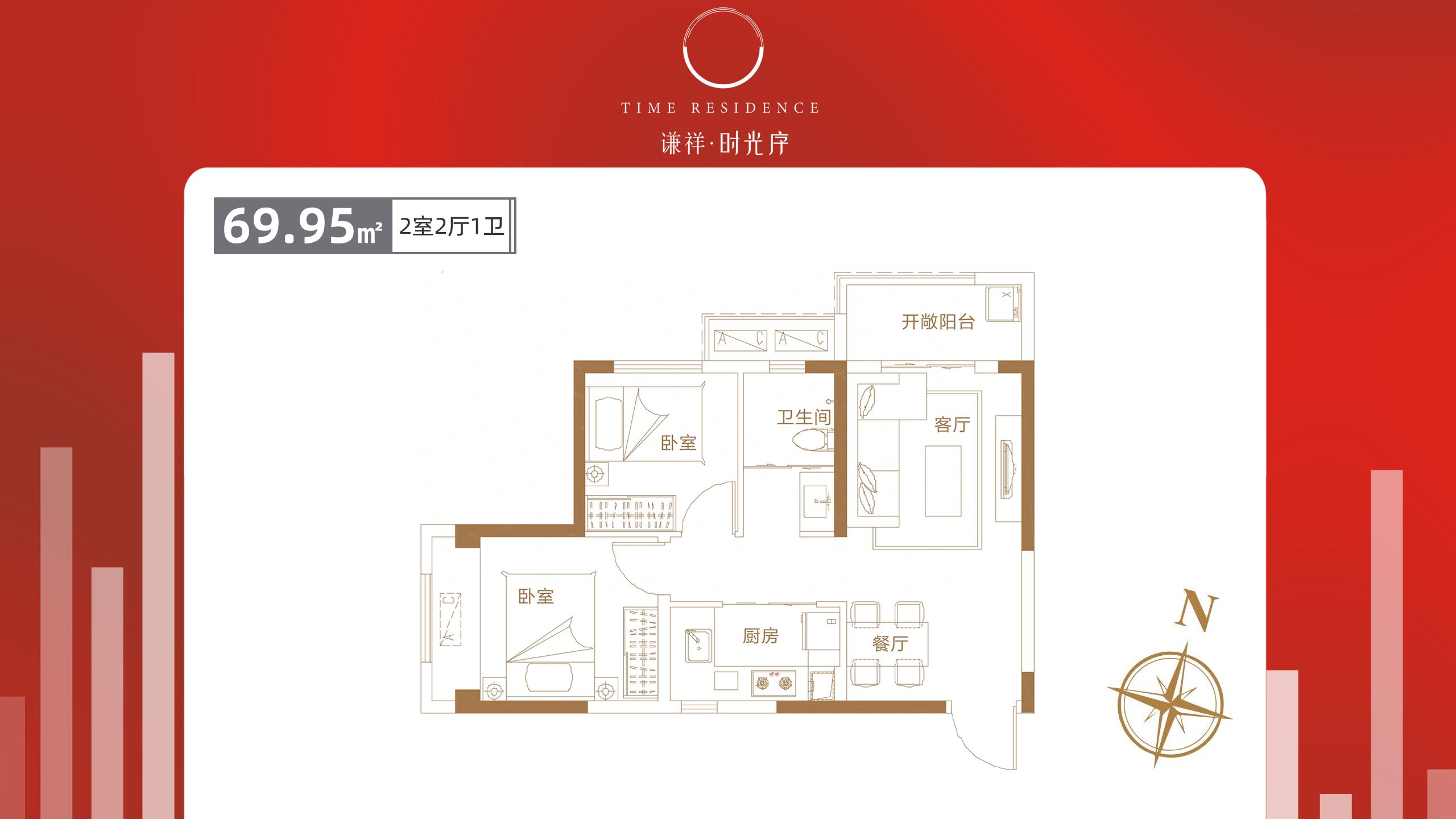 郑州市谦祥时光序精装修,郑州谦祥时光序105平户型怎么样