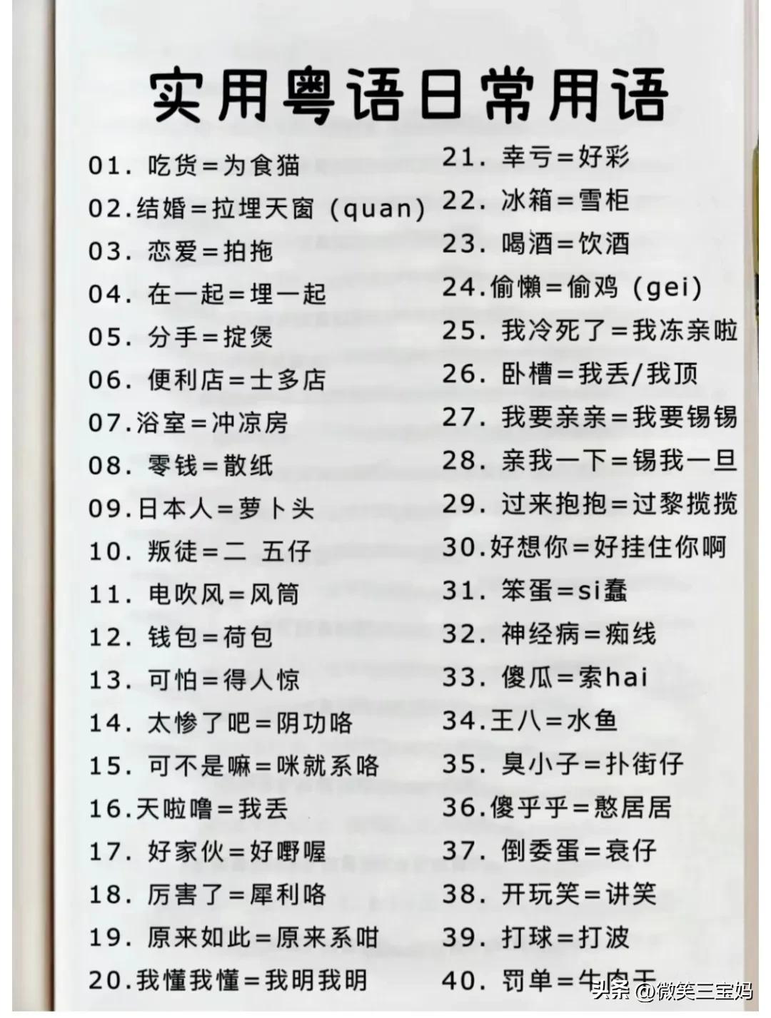 教你说广东话整人,教你说广东话的应用