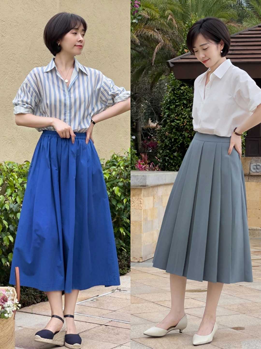 普通人如何选择合适的半身裙,见过世面的女人穿裙子