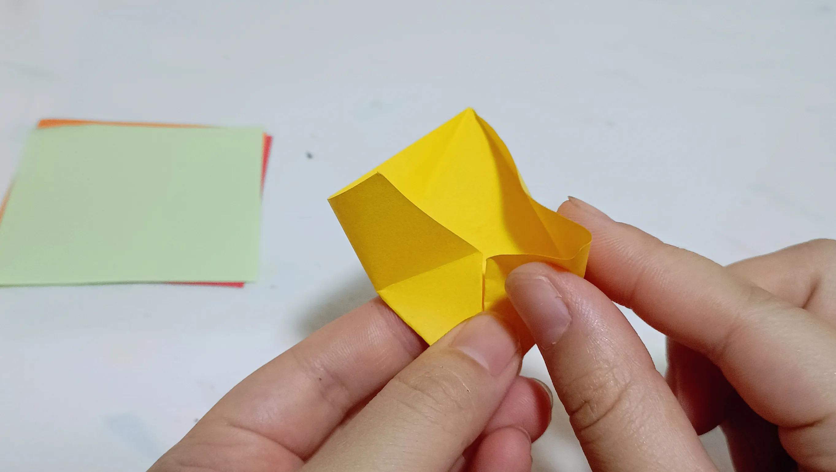 亲子手工折纸叶子,手工折纸幼儿园枫叶