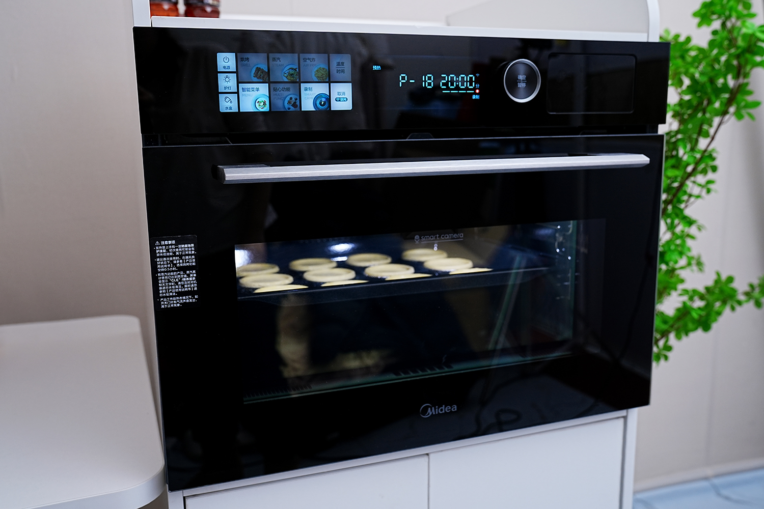 美的灵眸蒸烤箱使用真实感受,嵌入式蒸烤箱美的灵眸