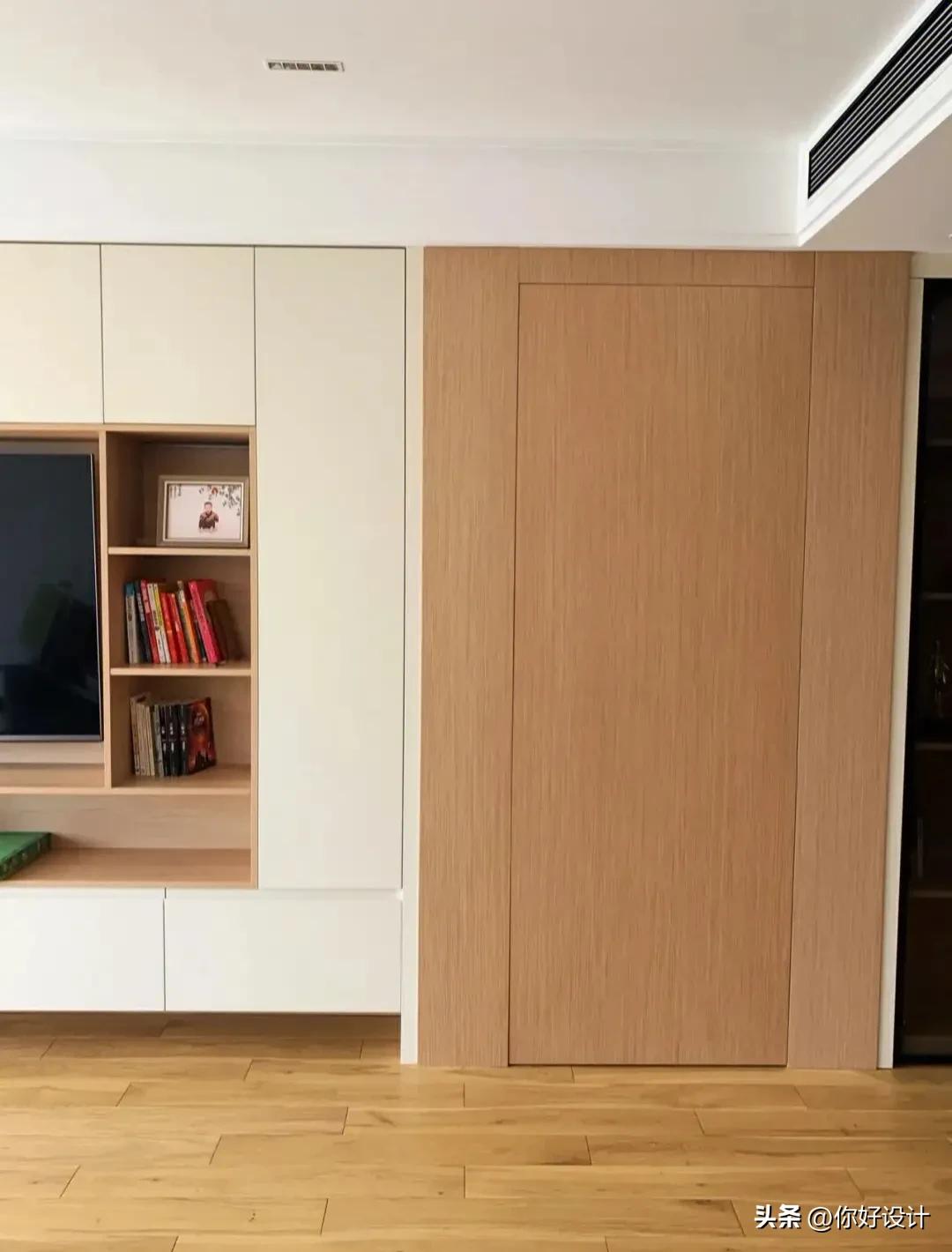 隐形门电视背景墙多少钱,4米电视背景墙带隐形门