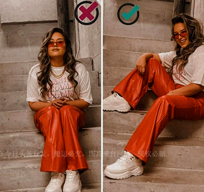 不需要摄影师的网红拍照姿势,教人拍照姿势的博主摄影师