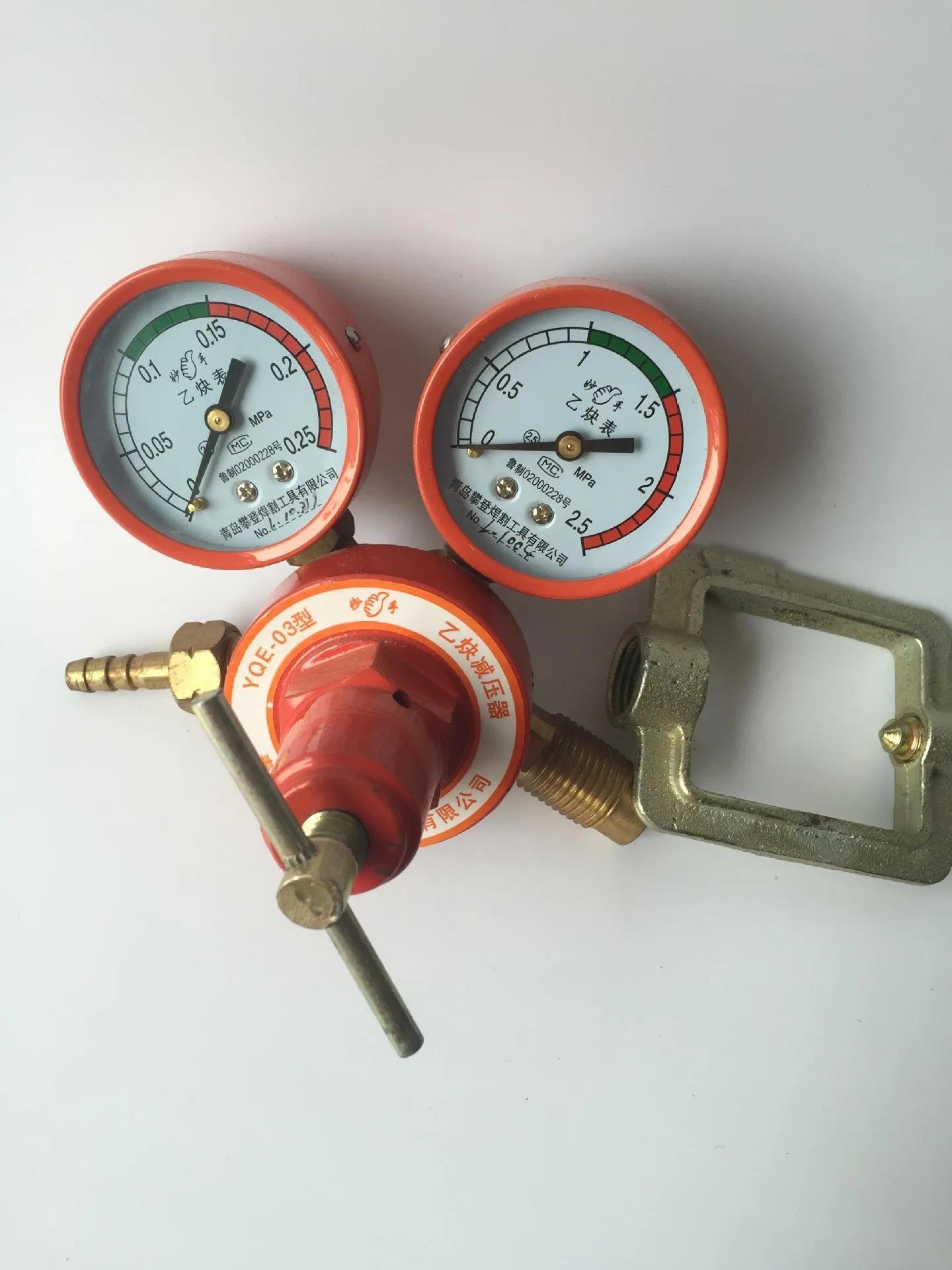 乙炔气瓶要使用专用减压阀,氧气乙炔瓶减压阀使用规范