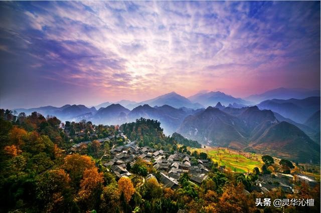 楼上千年古寨,漫步幽悠古寨图片