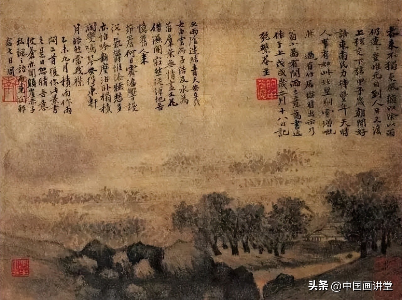 明代山水画100幅大饱眼福值得借鉴,明清高清山水作品欣赏