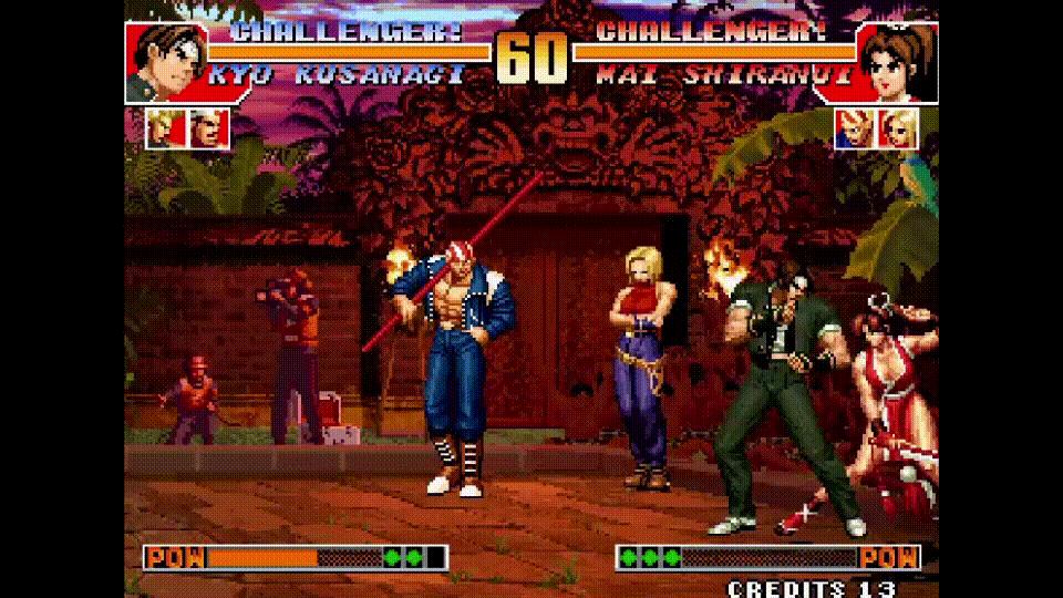 拳皇97草薙京连招简化教程,拳皇97风云再起草薙京破防连招