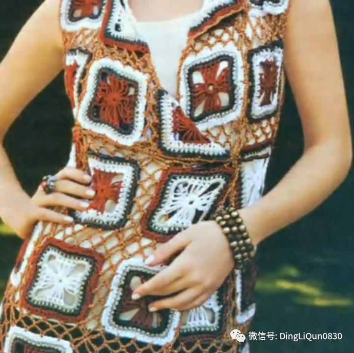 针织开衫作品,带帽针织衫开衫外套彩线