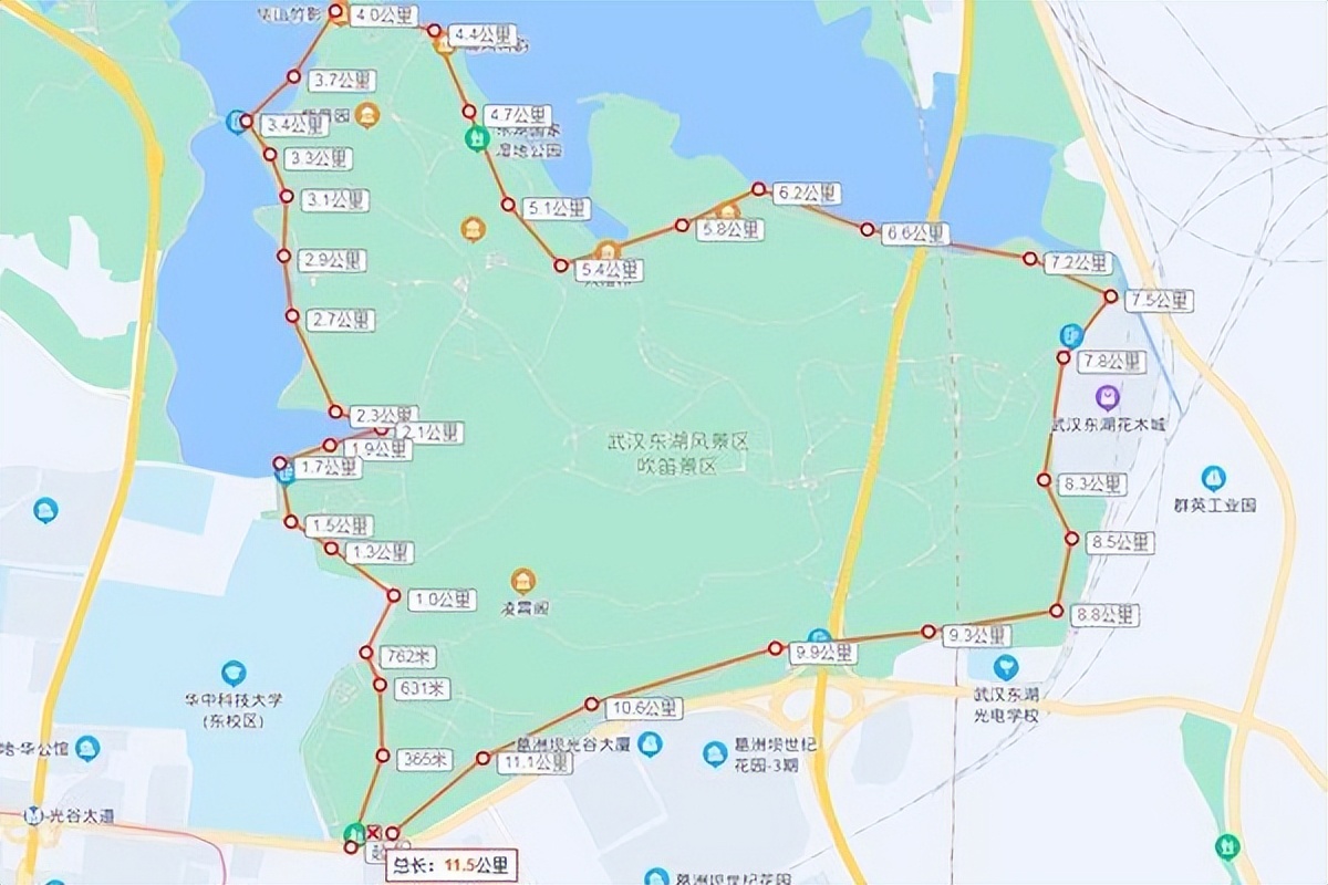 东湖绿道骑行路线有没有路灯,深圳东湖绿道骑行最佳路线图