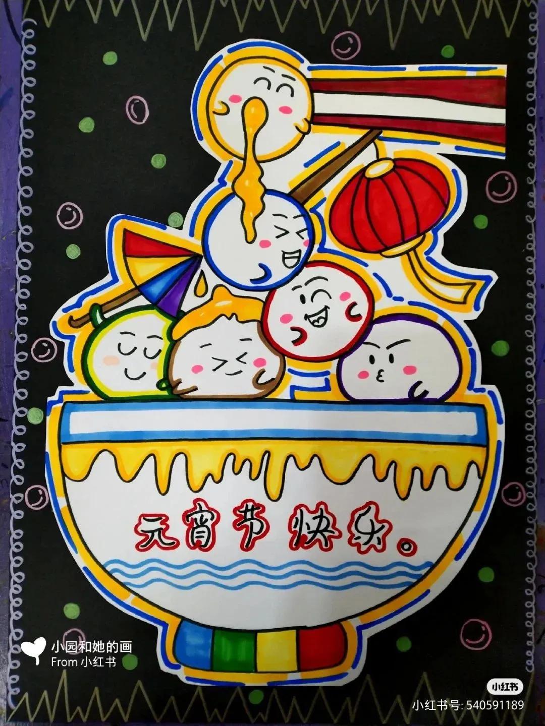 冬天吃的10种美食绘画,餐饮海报创意儿童绘画启蒙