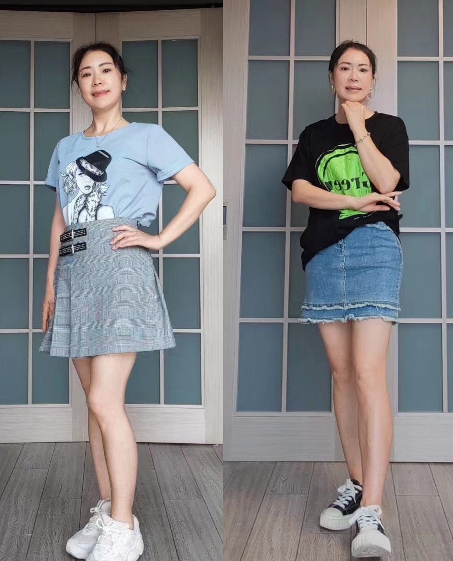 时尚穿搭风格40岁到50岁博主,50岁博主的穿搭减龄洋气又端庄