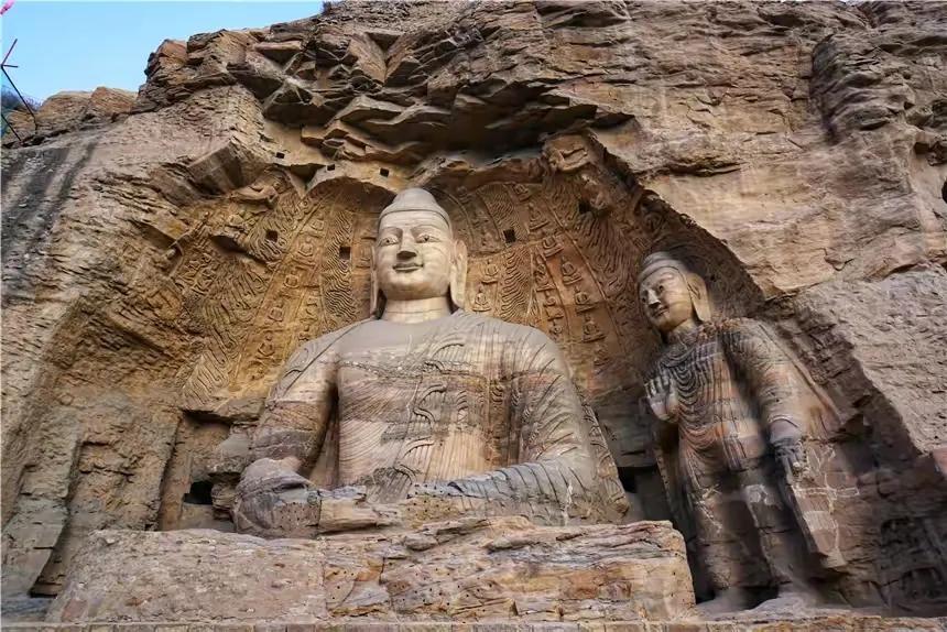 山西旅游必去十大景点云冈石窟,东方甄选游山西云冈石窟