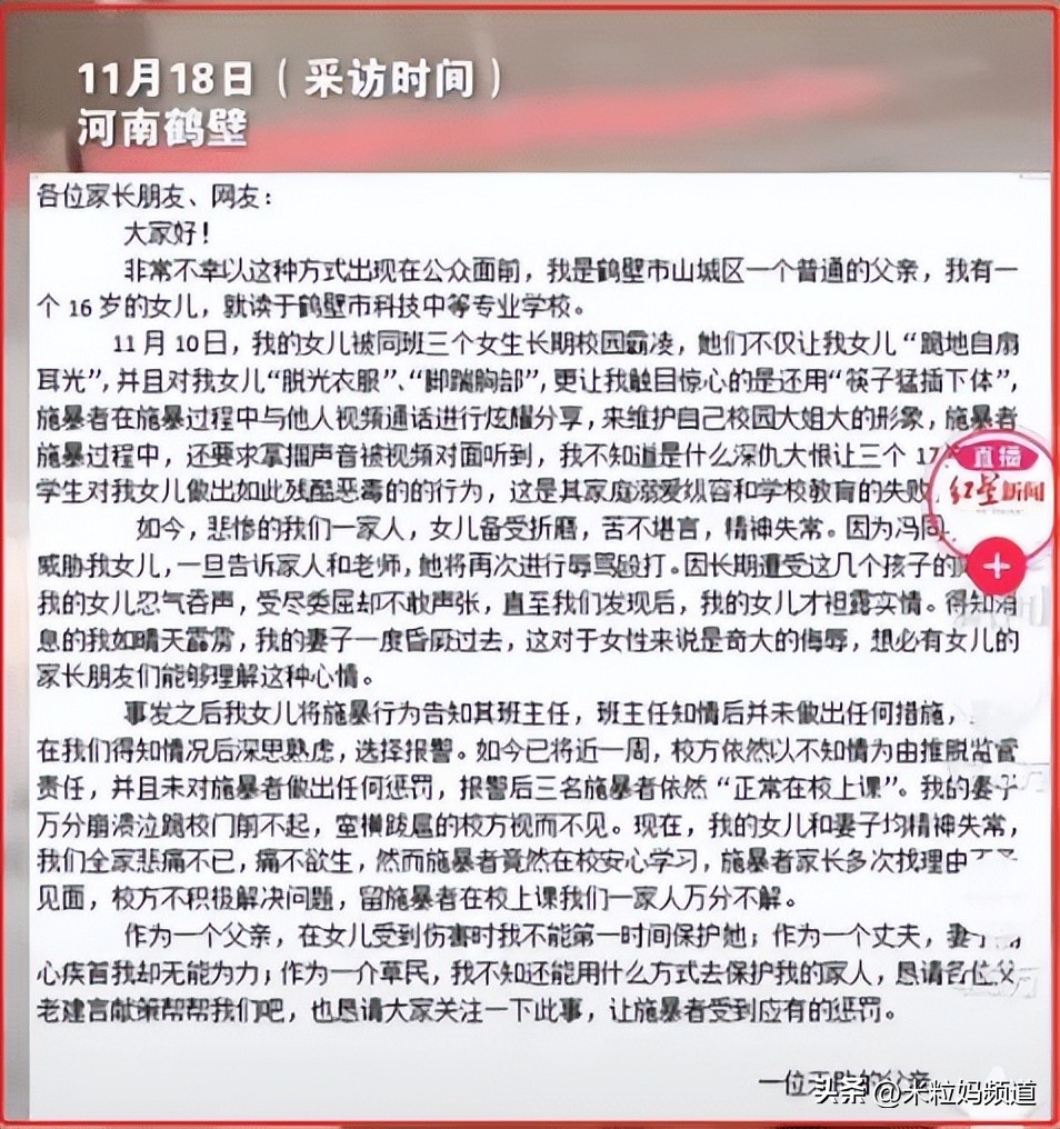 孩子打架家长动手发生命案,儿童校门口被砍后续