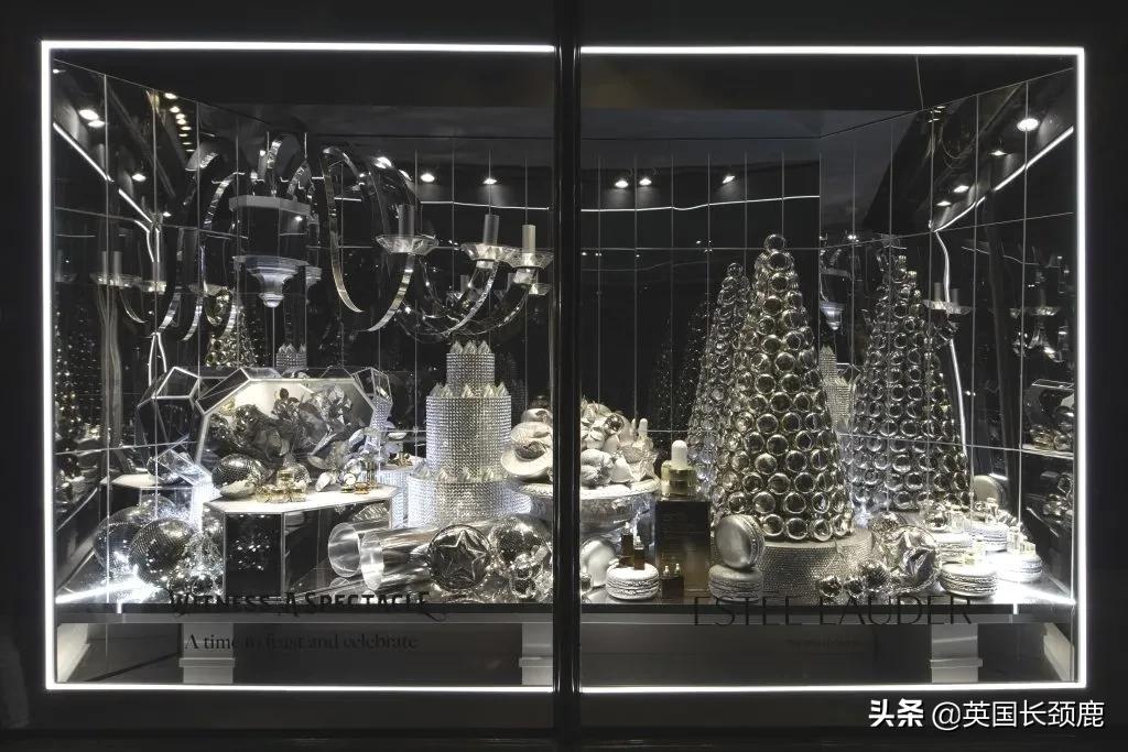 伦敦圣诞橱窗,2021年英国圣诞