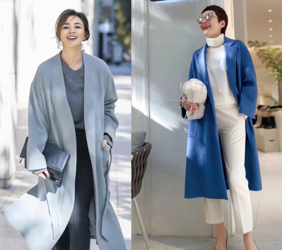 冬天别总穿基础款大衣,冬天别这样穿羽绒服真的很显土气