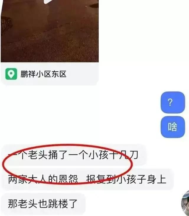 洛阳一小区发生命案！两孩子打架家长捅死对方小孩然后跳楼自杀！