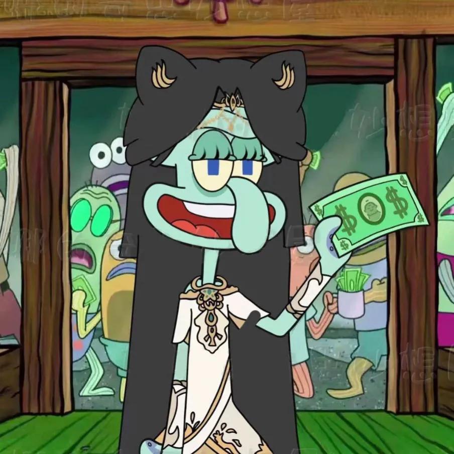 百变章鱼哥头像,头像动漫搞笑章鱼哥