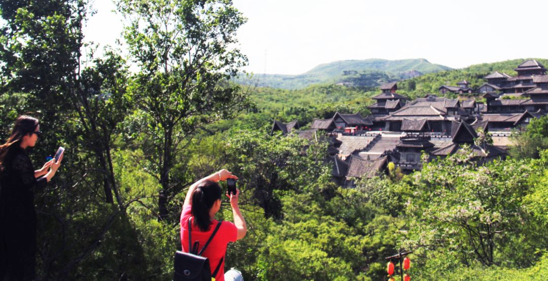 焦作影视城景区,参观焦作影视城