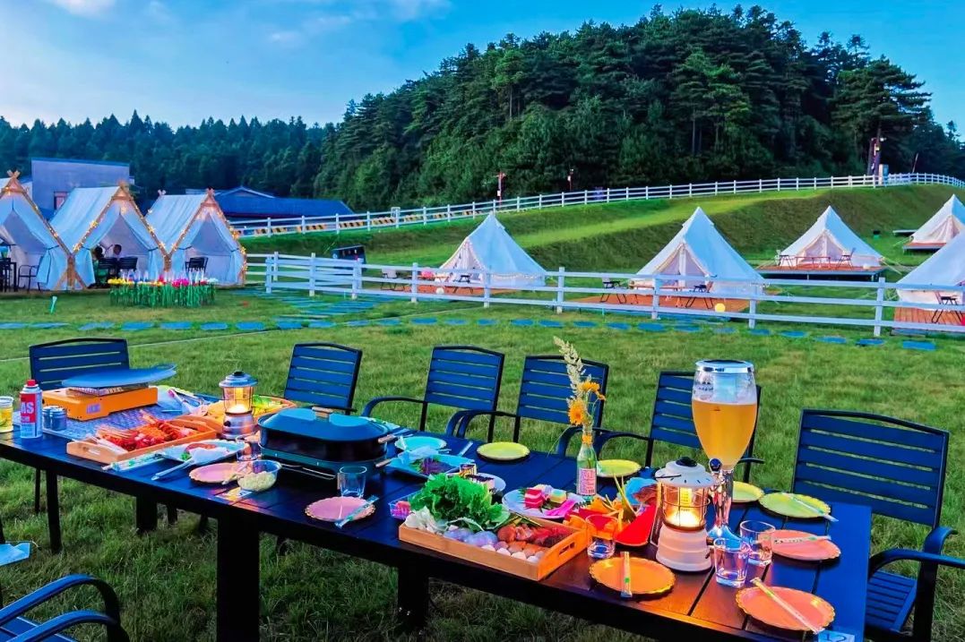 明月山景区轻奢户外露营地,明月山轻奢露营攻略