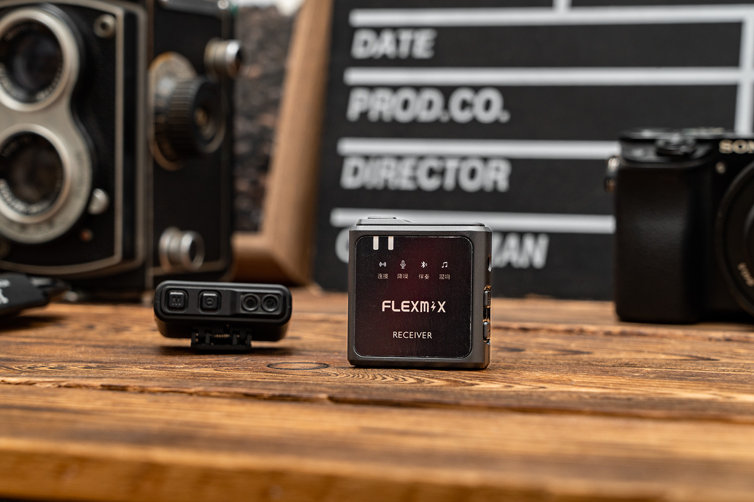 一拖一无线领夹麦克风三档通用,一拖一无线带混响麦克风