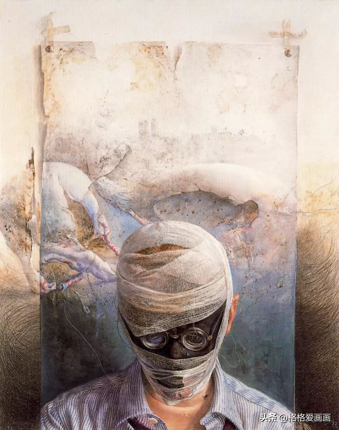 纳兰霍超现实素描,爱德华多纳兰霍的作画风格