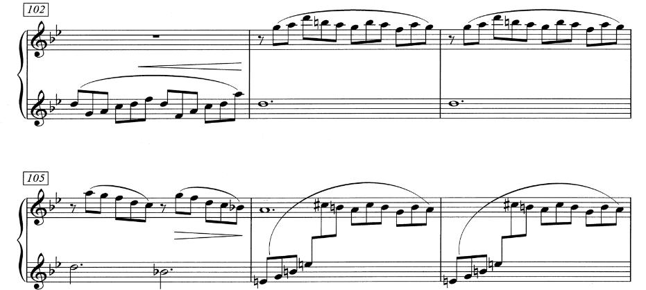 钢琴变奏曲的曲式结构,钢琴曲曲式结构分析