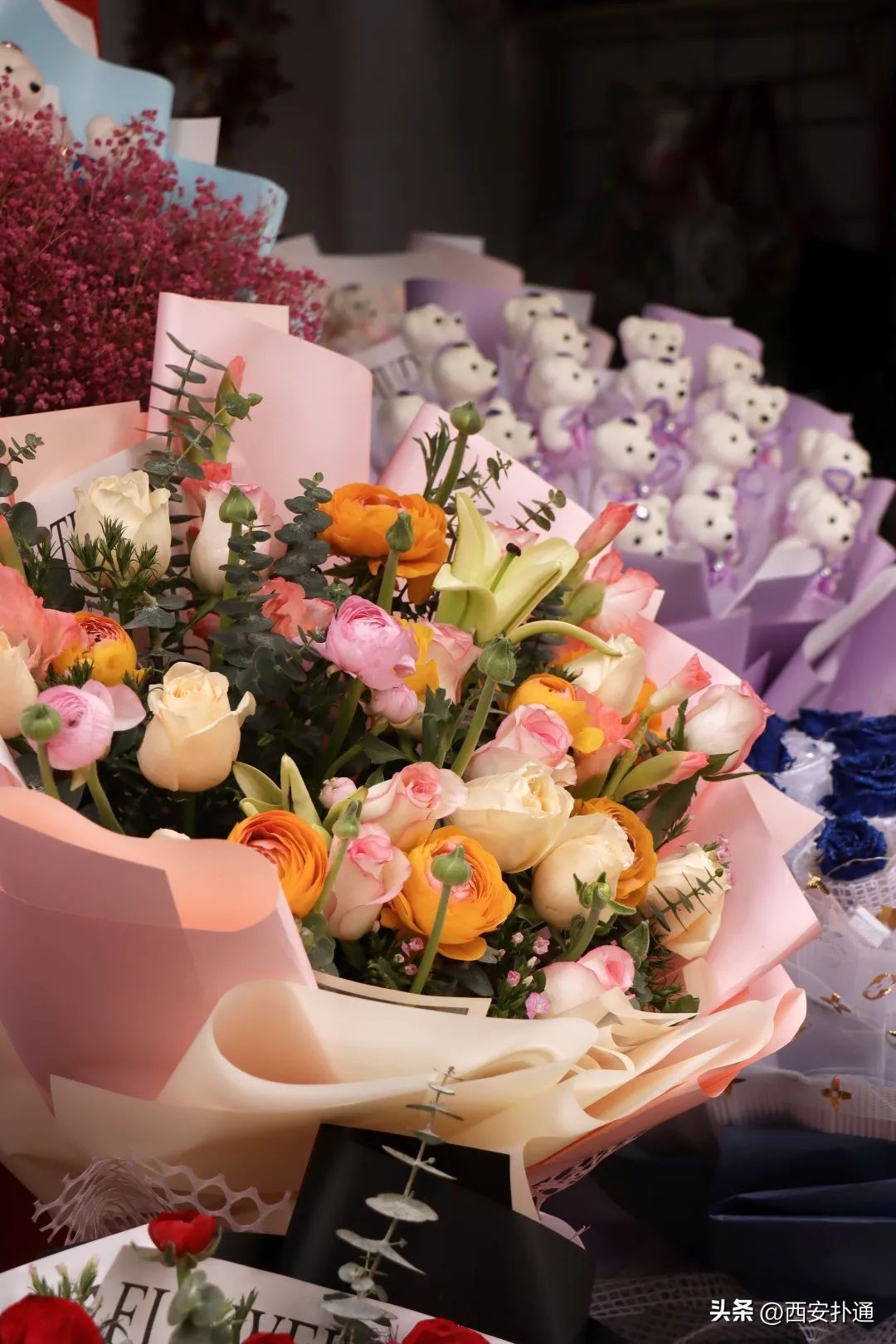 西安情人节去哪比较好,西安买花攻略