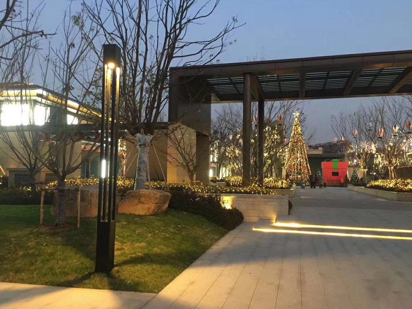 庭院灯布线施工步骤,园林庭院灯安装施工