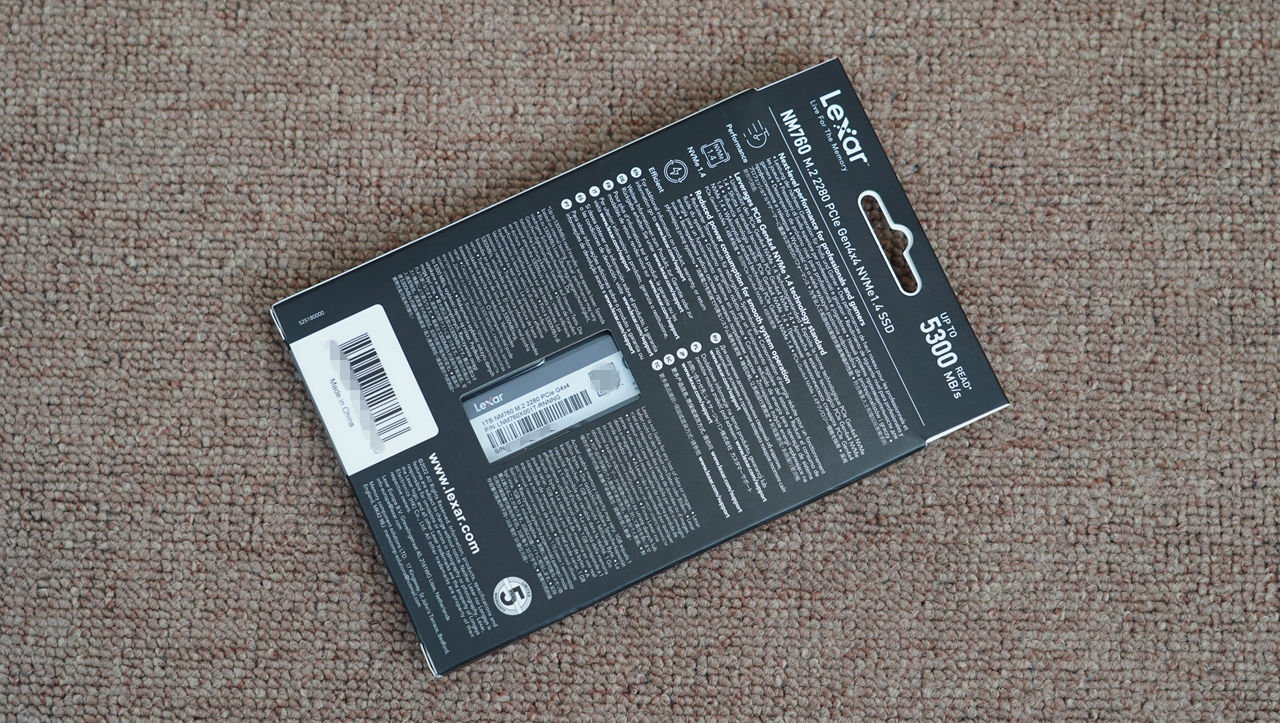 物美价廉的PCIe4.0良心SSD？雷克沙NM7601TB体验分享