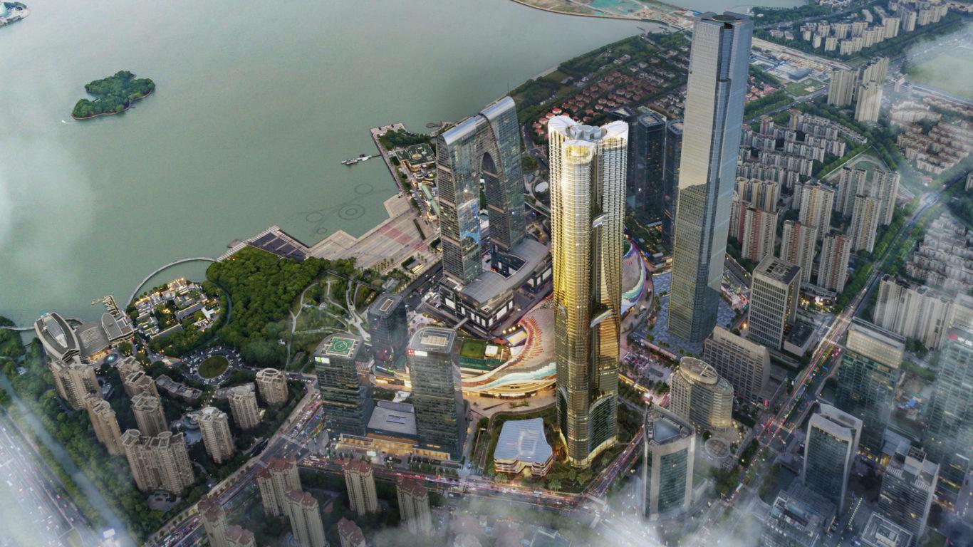 世界城市摩天楼排名,全球前三摩天楼