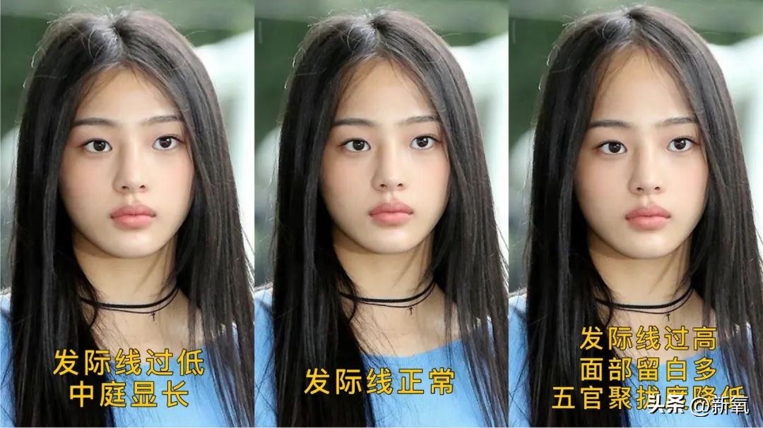 发际线高低怎么样才合适,发际线高低有没有影响运气